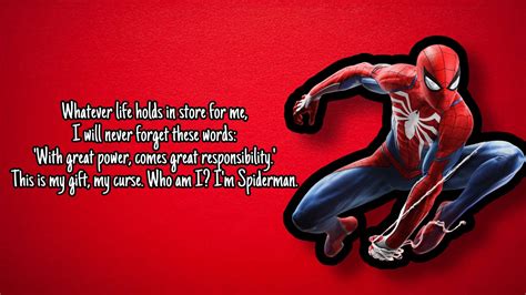 Spider Man Phrases