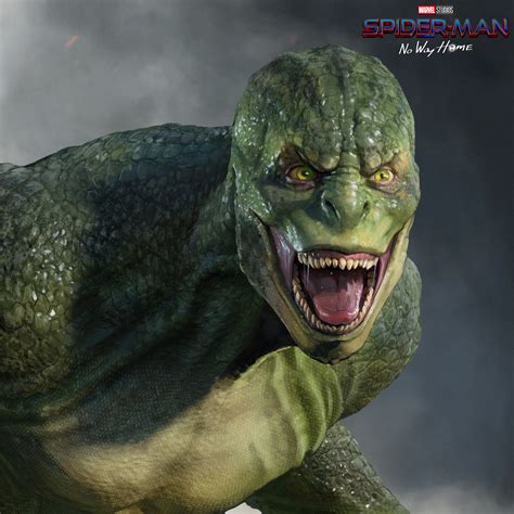 Spider Man With The Lizard