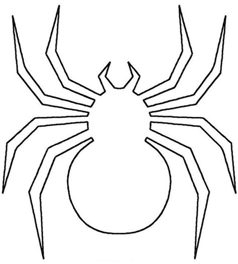 Spider Shape Template 56 Crafts Amp Colouring Pages Cut Out Spider Template - Cut Out Spider Template