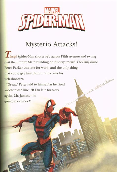 spider-man story in english