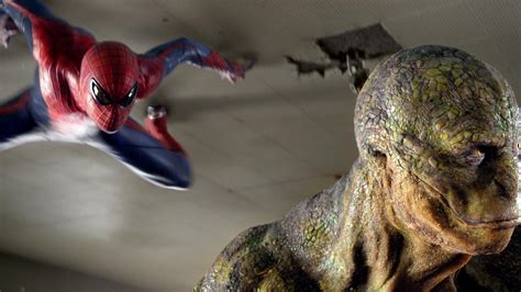 Spiderman With The Lizard