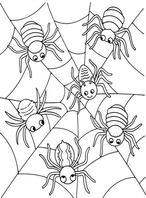 Spiders Coloring Pages Free Coloring Pages Halloween Spider Coloring Worksheet Preschool - Halloween Spider Coloring Worksheet Preschool