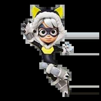 Spidey Black Cat