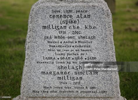 Spike Milligan Gravestone