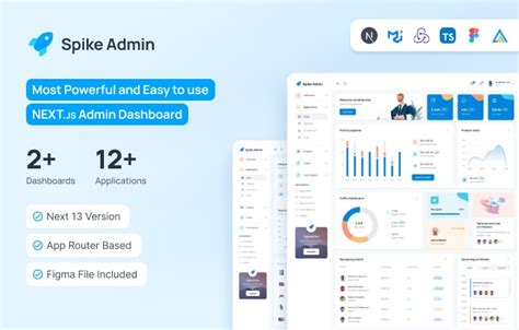 spike nextjs admin dashboard prev img
