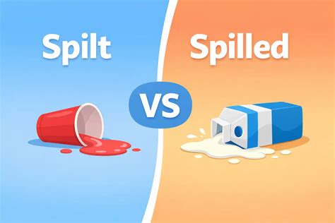 Spilt Or Spilled