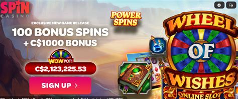spin casino 100 free spins