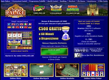 spin palace casino italiano