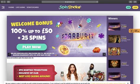 spin shake casino from