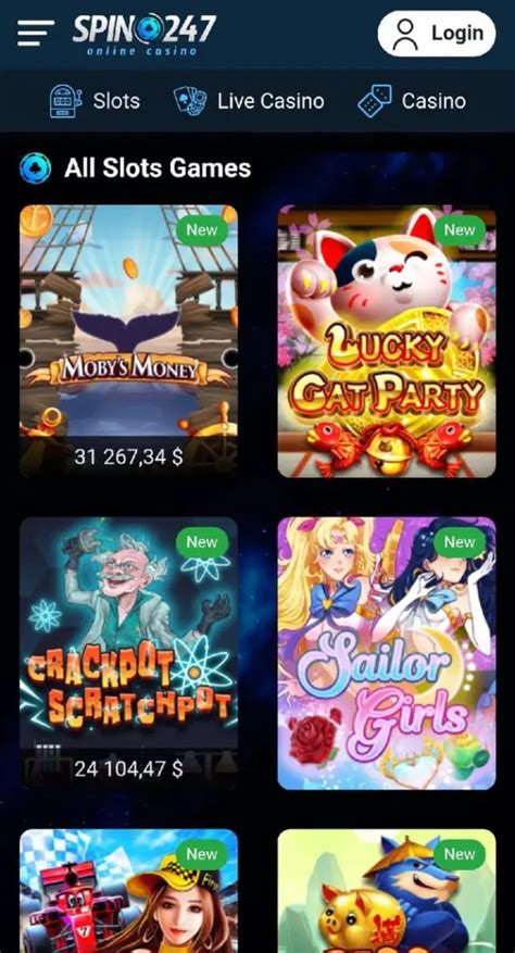 Spin247 Canada slots