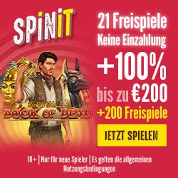 spinit casino bonus ohne einzahlung duia belgium