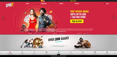 Spinit Casino Canada Bonus and Slots