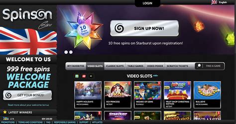 spinson casino 30 freespins hbot belgium