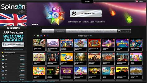 spinson casino login balb france