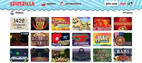 spinzilla table games!