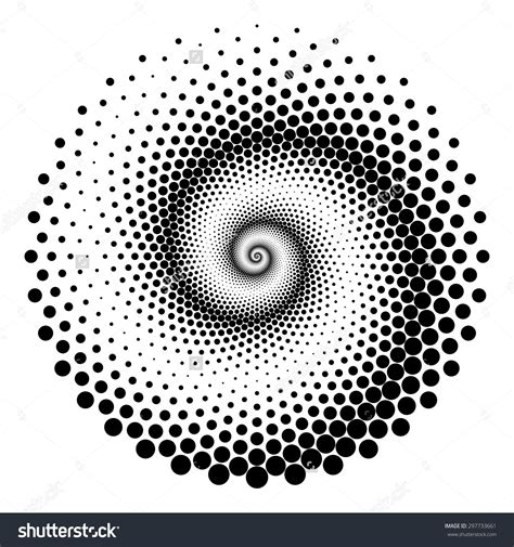 Spiral Dots Vector Art Icons And Graphics For Dots Lines And Spirals Printable - Dots Lines And Spirals Printable