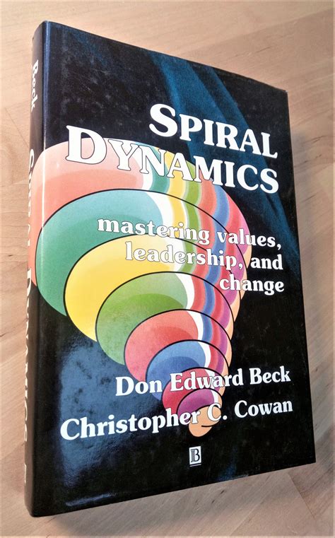 Read Online Spiral Dynamics Mastering Values Leadership And Change Don Edward Beck 