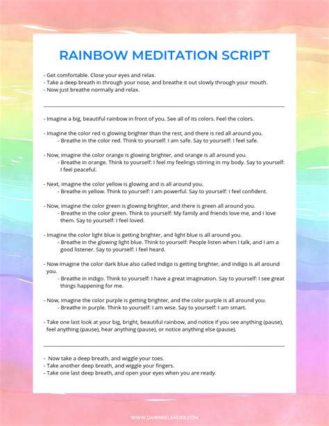 Spirit Guide Meditation Script