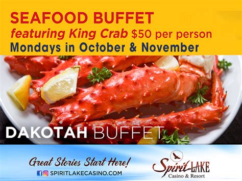 spirit lake casino buffet yqba