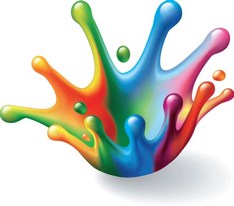 splash of color