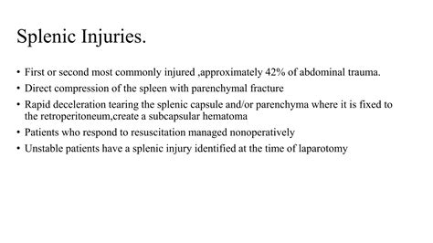 Splenic Rub