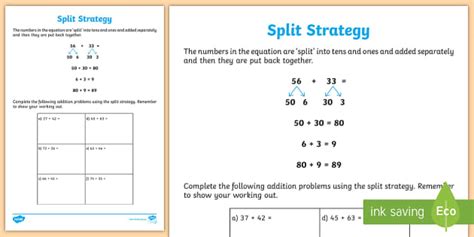 Split Strategy For Subtraction Episode 1 No Borrowing Split Strategy Subtraction - Split Strategy Subtraction