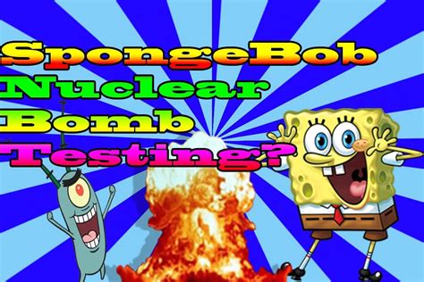 spongebob pilot script nuclear weapons