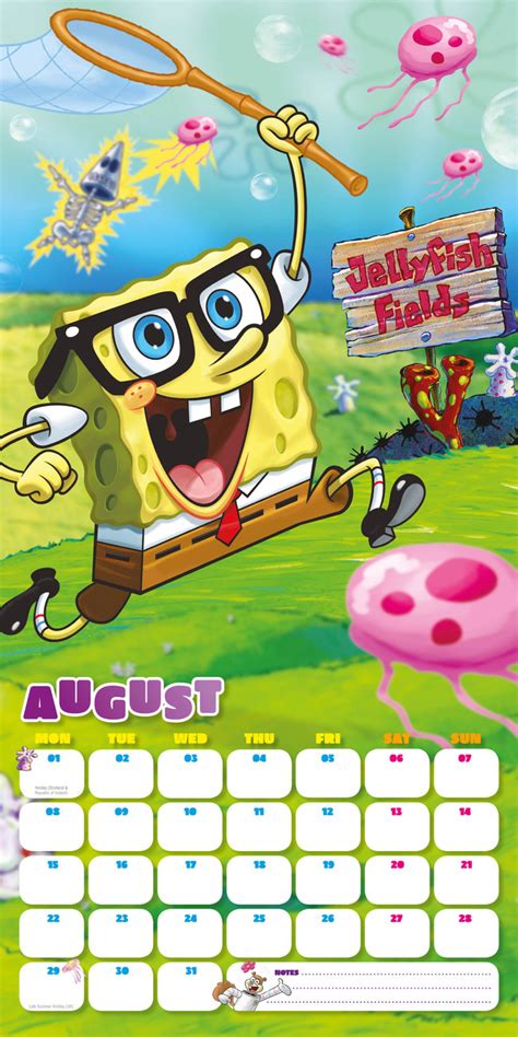 Read Online Spongebob Official 2018 Calendar Square Wall Format 