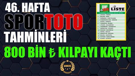 spor toto hedef 15s