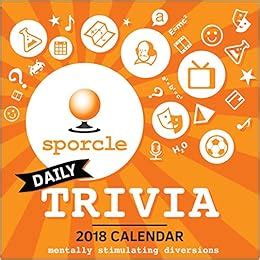 Read Sporcle 2018 Day To Day Calendar 