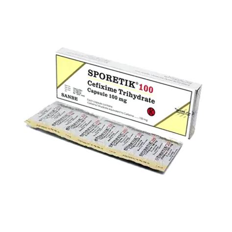 sporetik 100 mg