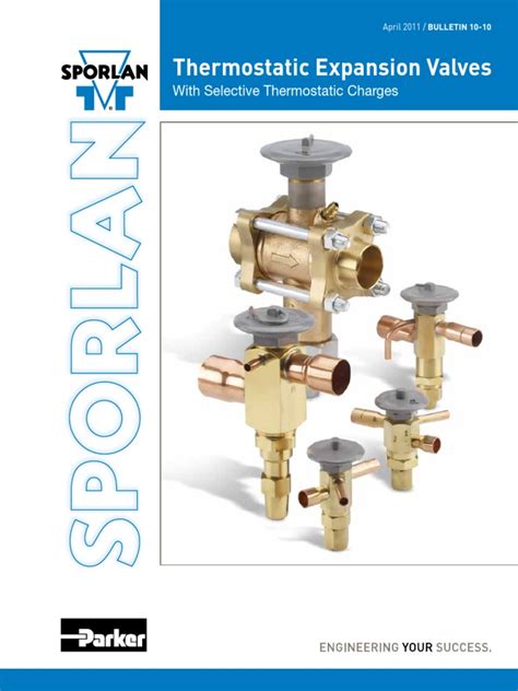 Sporlan Txv Catalog