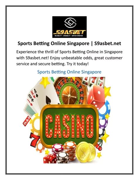 sports betting online singapore Array
