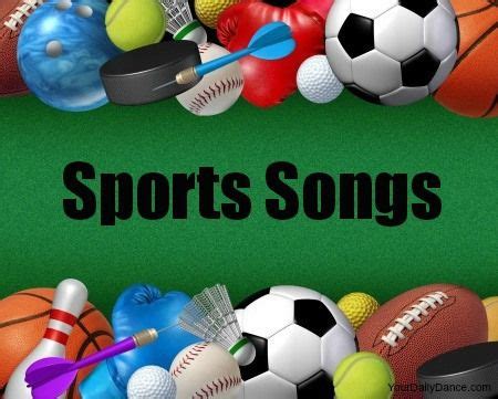 sports themed songs