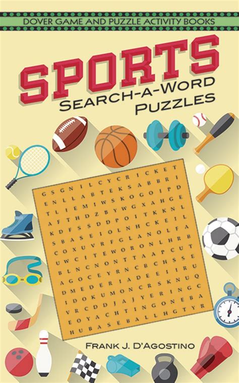 Download Sports Search A Word Puzzles Dover Childrens Activity Books 