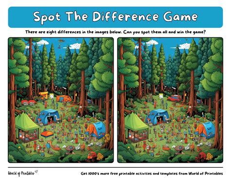 Spot The Difference Game Book