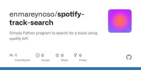 spotify track search