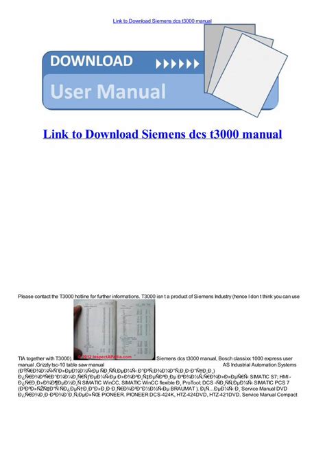 Read Online Sppa T3000 Manual 