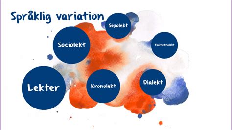 språklig variation status