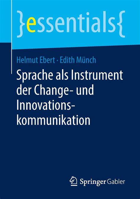 sprache als instrument der change und innovations