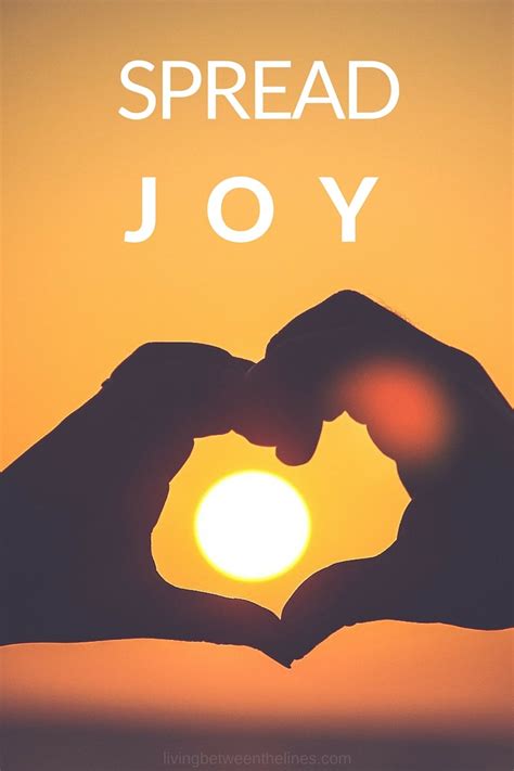 spreading joy