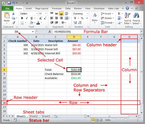 Spreadsheet In Computer