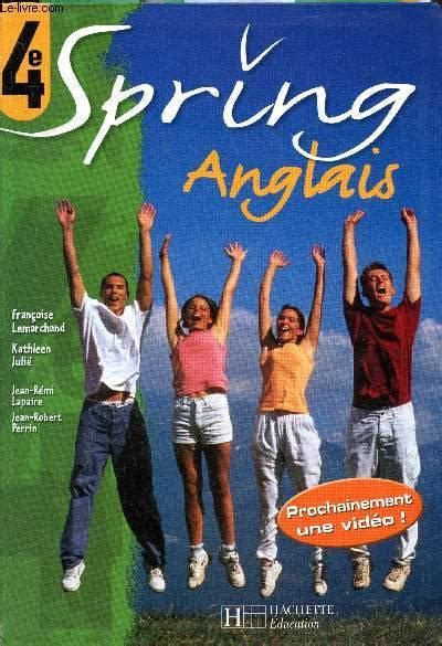 spring anglais 4e cahier d activita c s