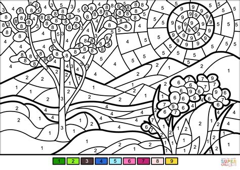 Spring Color By Number Free Printable Coloring Pages Coloring Pages Color By Number Hard - Coloring Pages Color By Number Hard
