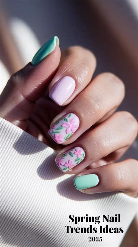 spring color nails