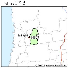 spring hill florida zip code