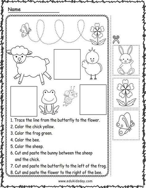 Spring Worksheets Edukidsday Com Spring Worksheets For 1st Grade - Spring Worksheets For 1st Grade