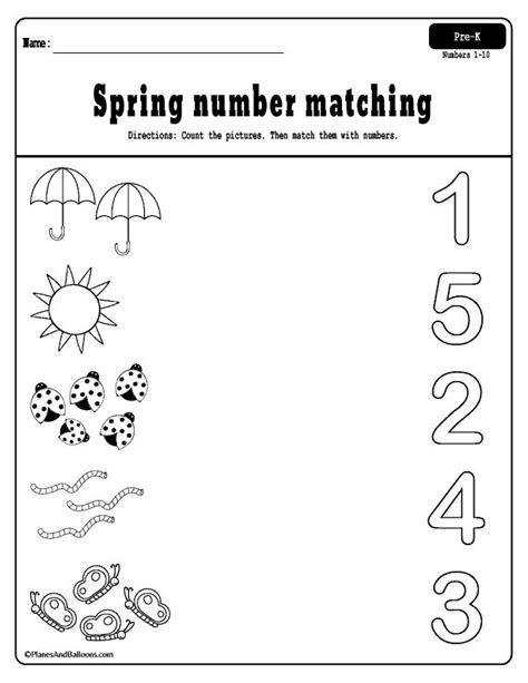 Spring Worksheets For Preschool Age 3 4 Free Spring Worksheets Preschool - Spring Worksheets Preschool