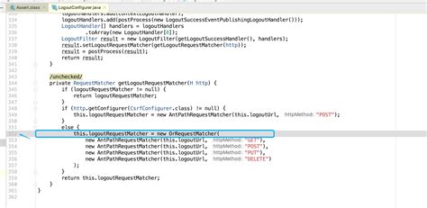 springSecurityFilterChain Pattern cannot be null or empty