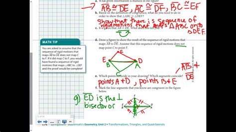 Read Springboard Geometry Answer Key Unit 2 Practice 